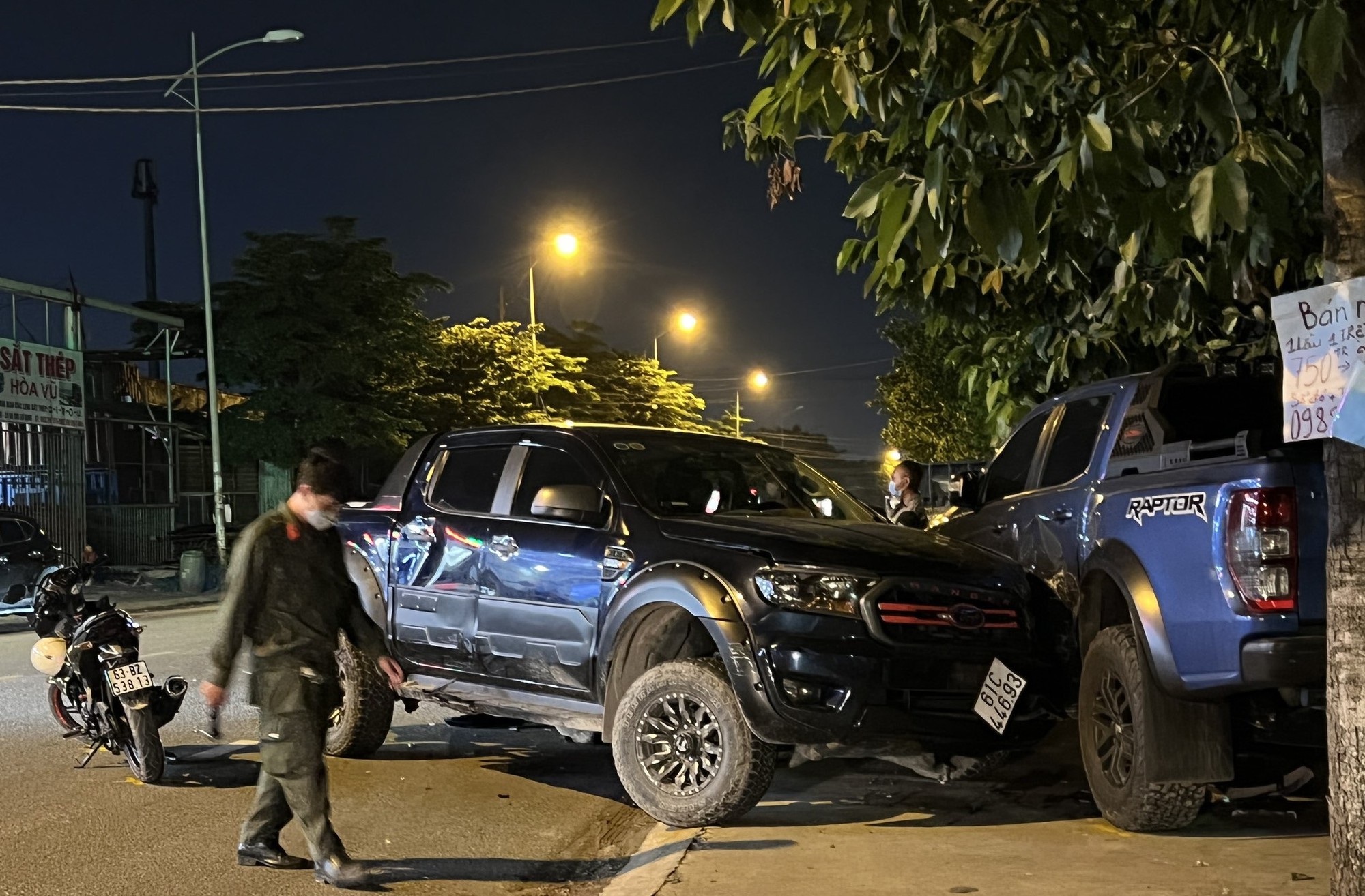 Bình Dương: Ôtô tránh xe máy gây tai nạn liên hoàn