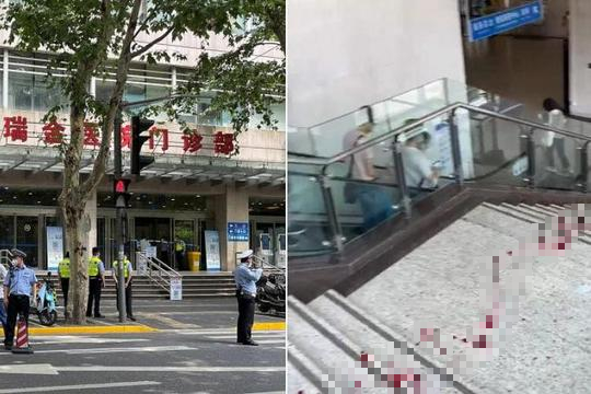 Tấn công trong bệnh viện ở Thượng Hải, bệnh nhân ngồi xe lăn bỏ chạy - Ảnh 1.