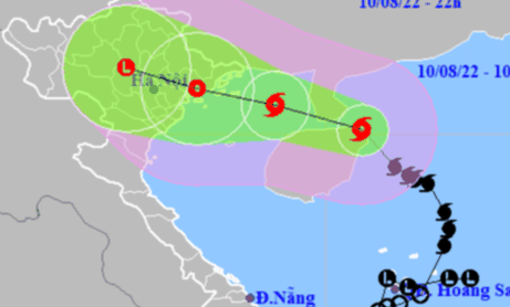 Bão số 2 giật cấp 11 di chuyển rất nhanh sẽ đổ bộ vào đâu? - Ảnh 1.