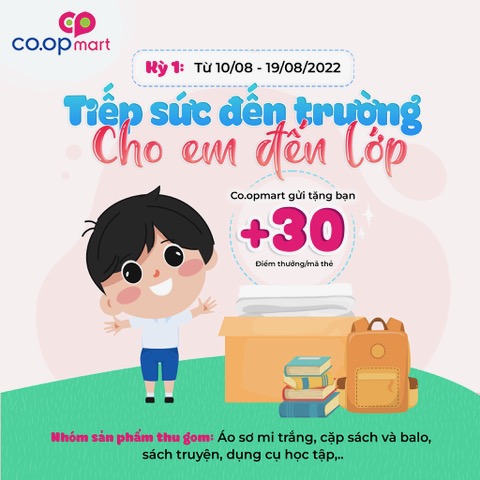 Đến Co.opmart, Co.opXtra cho và nhận đồ đã qua sử dụng miễn phí - Ảnh 1.