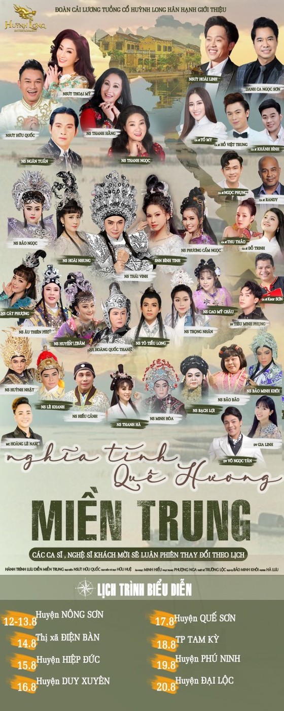 Hoài Linh, Thoại Mỹ, Bình Tinh tạo sức hút với chương trình nghệ thuật Nghĩa tình quê hương - Ảnh 3.