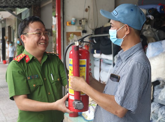 Ra mắt mô hình phòng cháy chữa cháy mới ở quận Tân Phú - Ảnh 6.