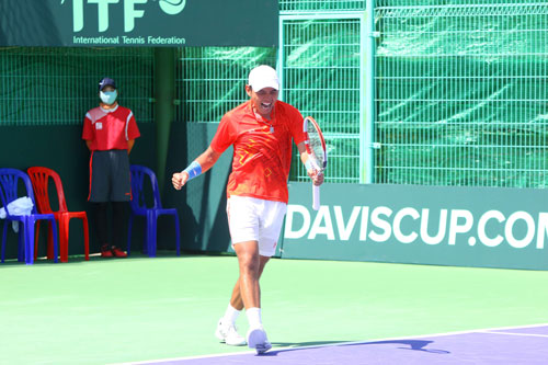Lý Hoàng Nam lần đầu vào chung kết giải quần vợt nhà nghề ATP Challenger - Ảnh 2.