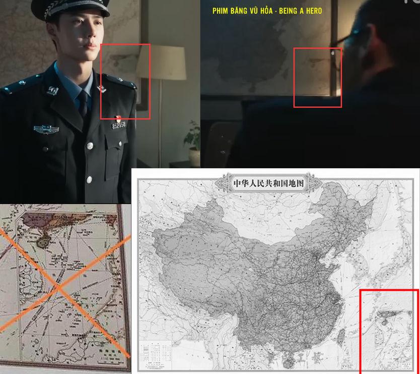 Phim Trung Quốc lại gây bức xúc vì có đường lưỡi bò phi pháp - Ảnh 1.