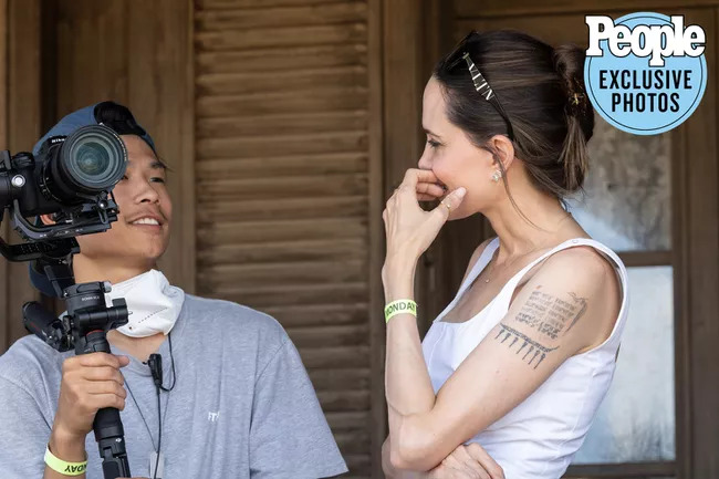 Angelina Jolie praises Pax Thien for her hard work - Photo 1.