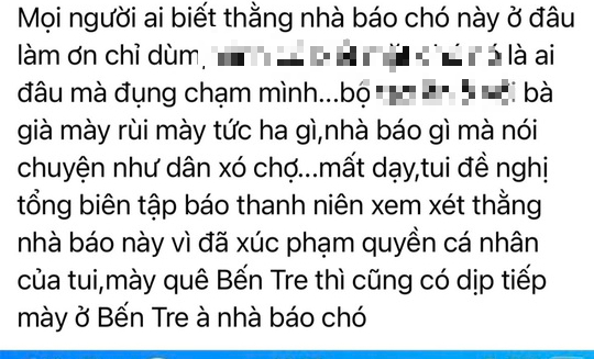 Xử phạt 1 viên chức lên mạng xã hội chửi phóng viên là... nhà báo chó! - Ảnh 1.