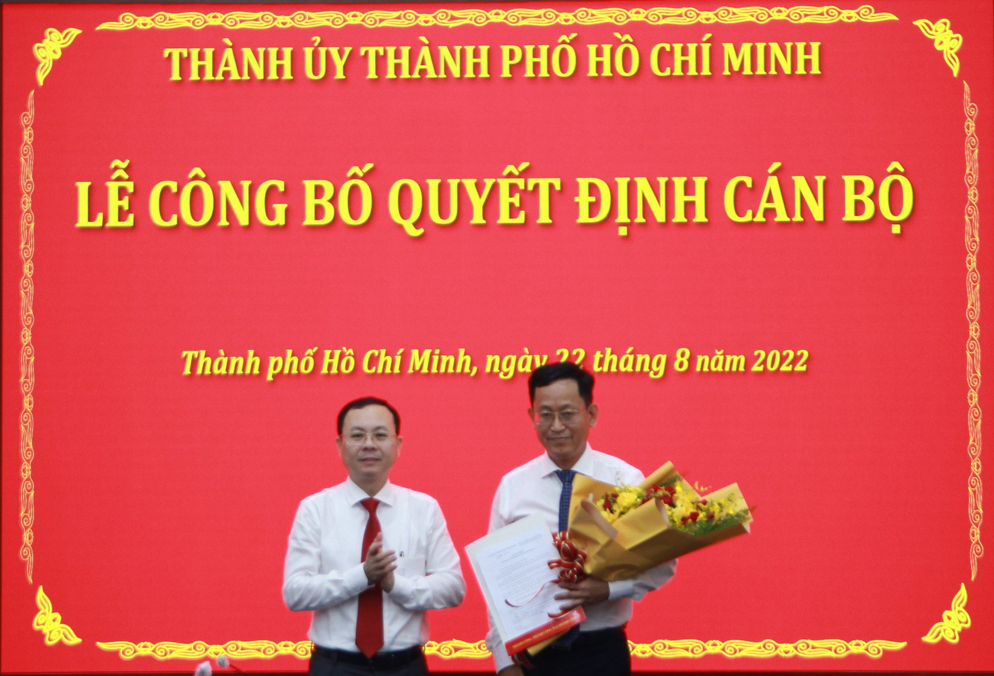 Ông Trần Quốc Trung giữ chức Phó Trưởng Ban Nội chính Thành ủy TP HCM - Ảnh 1.