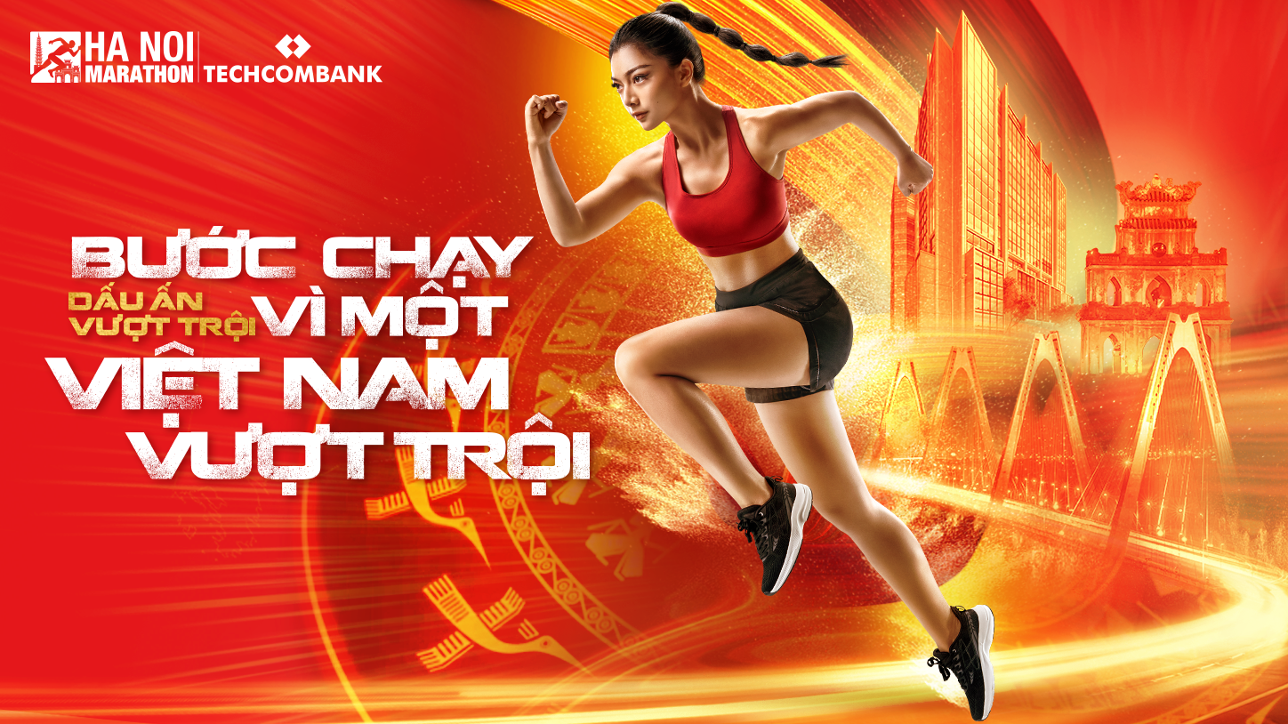 Giải chạy Hà Nội Marathon Techcombank lần đầu tiên cùng thông điệp “Dấu ấn vượt trội” - Ảnh 3.