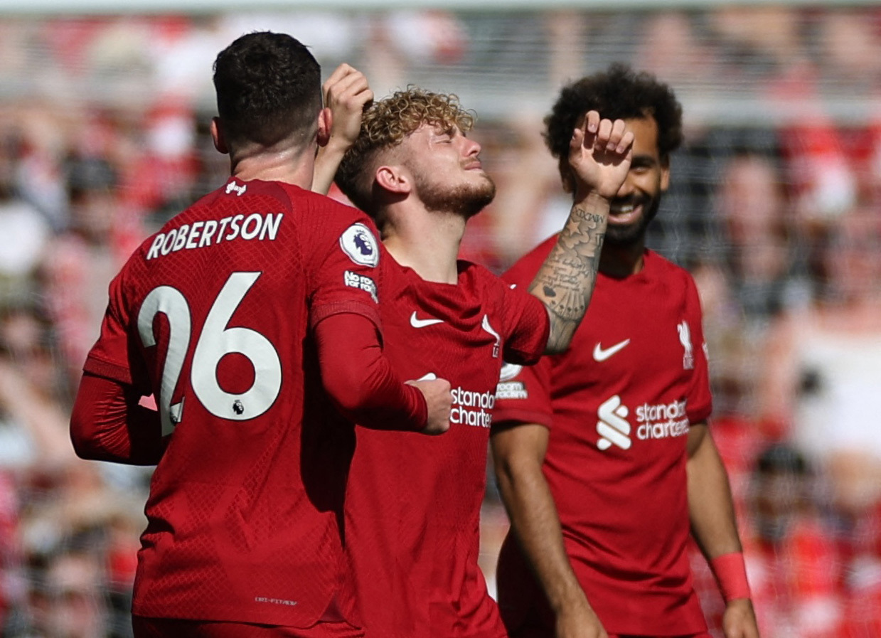 Thắng vùi dập Bournemouth 9-0, Liverpool bắt kịp kỷ lục xứ sương mù - Ảnh 3.