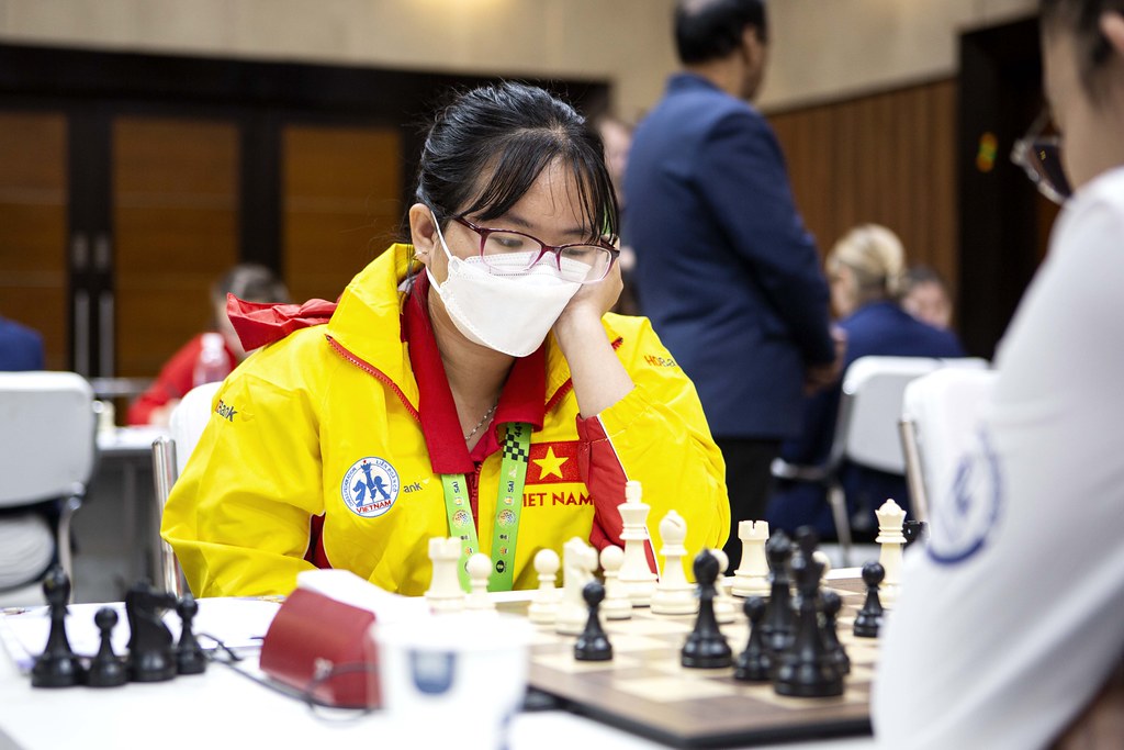 Tuyển nữ Việt Nam thắng Uzbekistan, xếp hạng 17 Olympiad cờ vua - Ảnh 2.