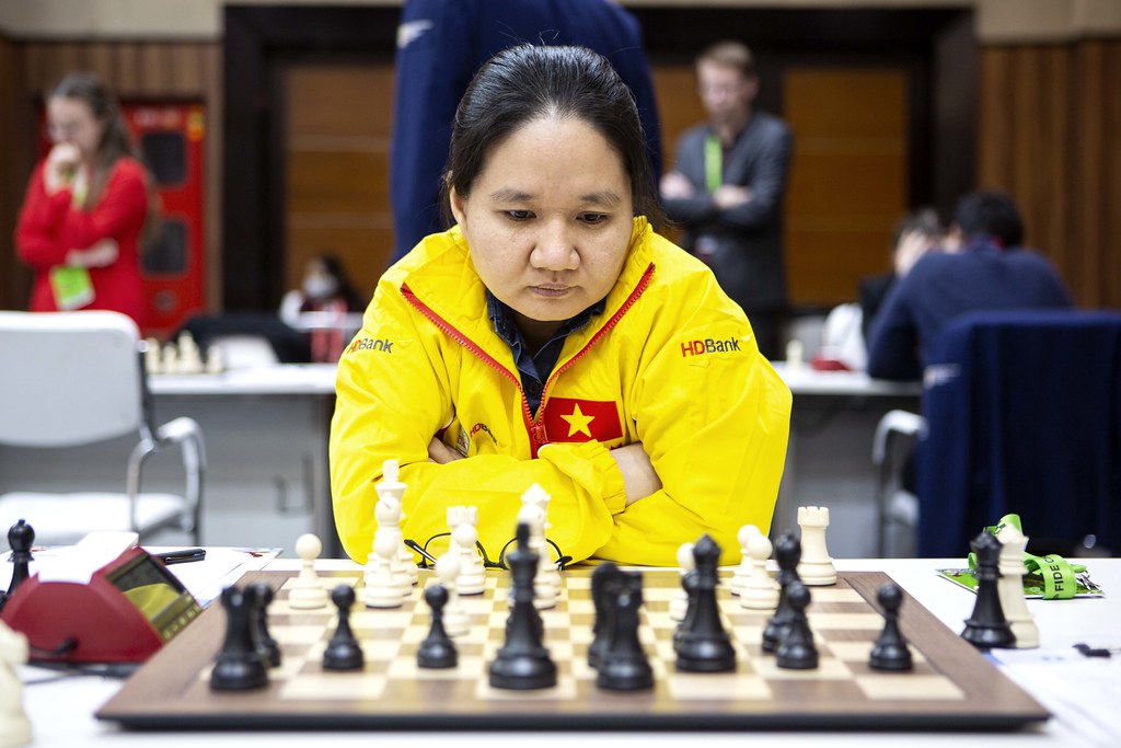 Tuyển nữ Việt Nam thắng Uzbekistan, xếp hạng 17 Olympiad cờ vua - Ảnh 1.