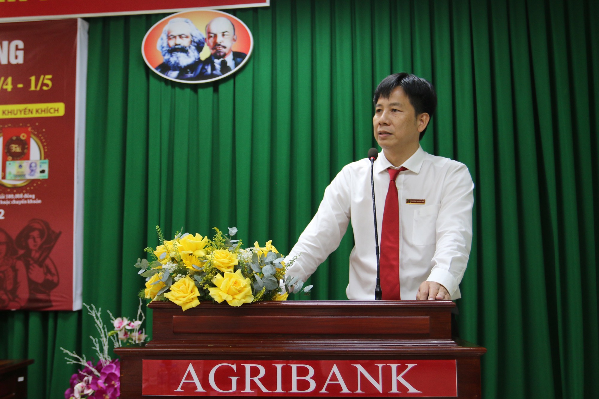 Agribank Cần Thơ II tổ chức lễ bốc thăm trúng thưởng chương trình huy động tiết kiệm dự thưởng - Ảnh 1.