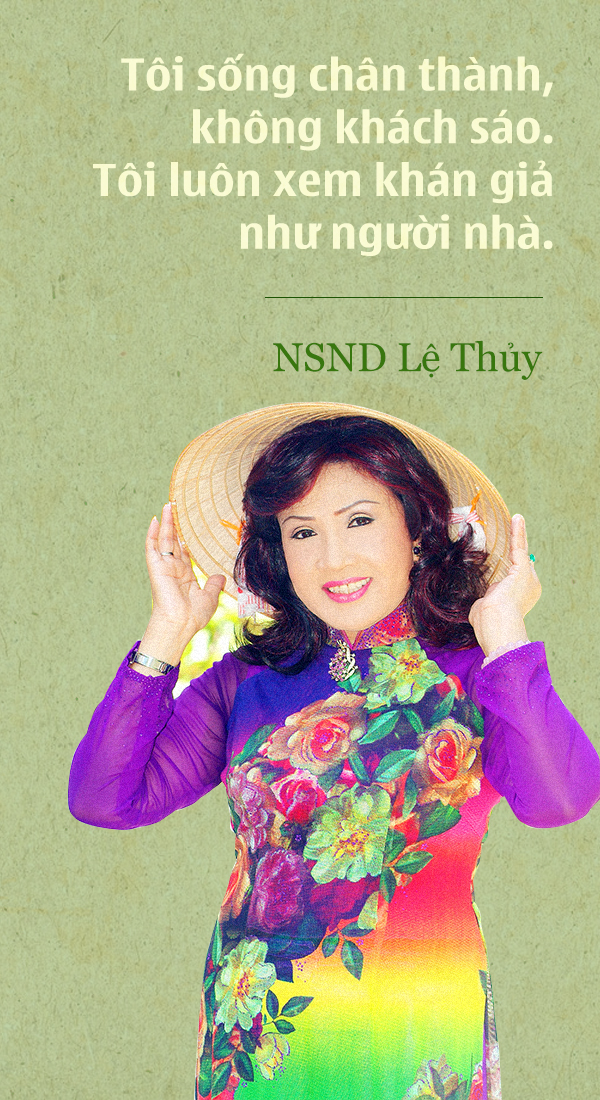NSND Lệ Thủy: Tự hào… “mút mùa Lệ Thủy” - Ảnh 2.