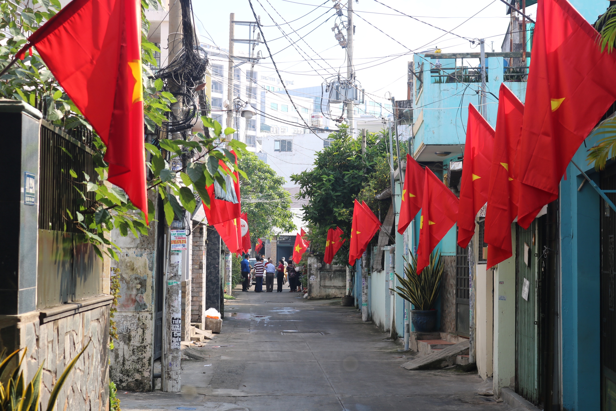 Đường cờ Tổ quốc khích lệ phong trào của địa phương - Ảnh 7.