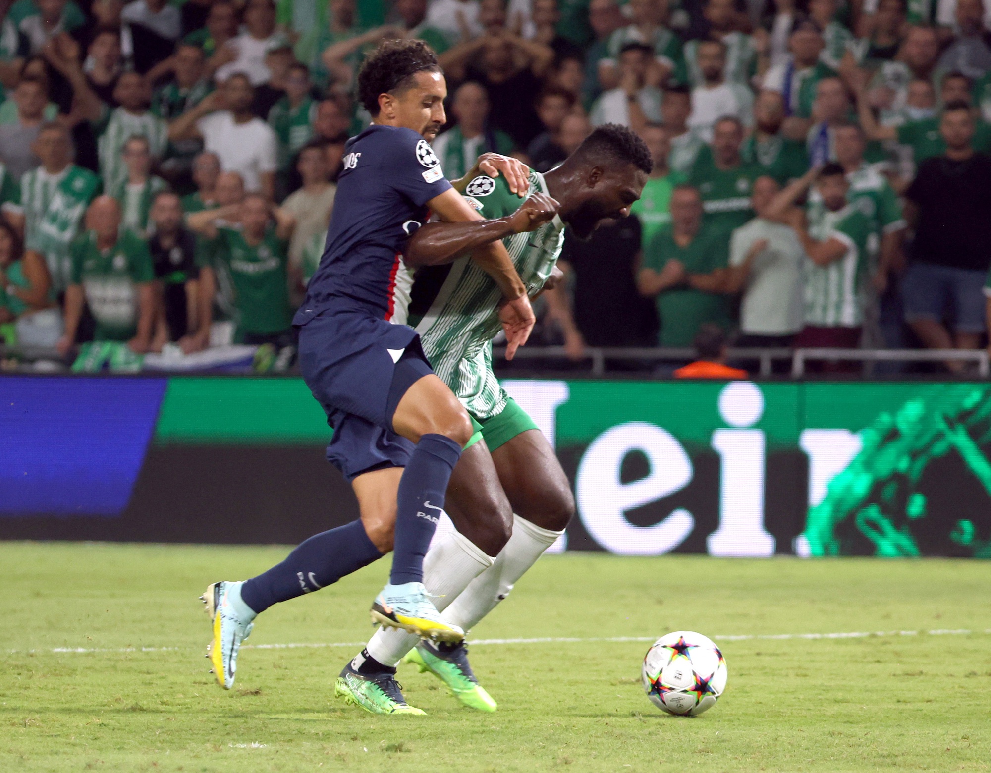 Tam tấu thăng hoa, PSG thắng ngược chủ nhà Maccabi Haifa - Ảnh 1.