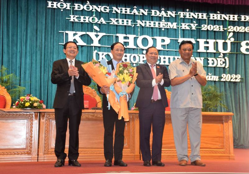 Ông Phạm Anh Tuấn được bầu giữ chức Chủ tịch UBND tỉnh Bình Định