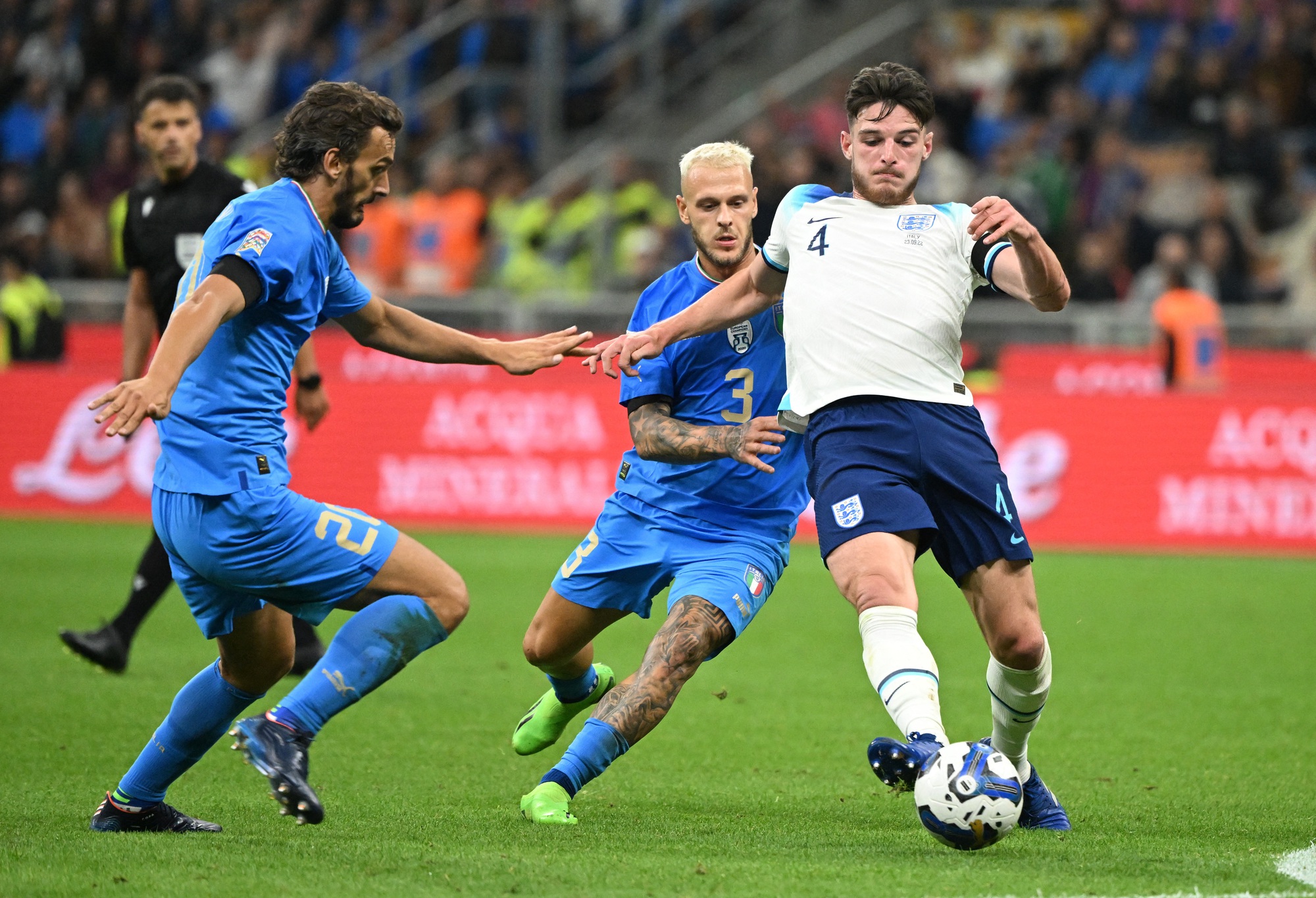 Thua sốc trên đất Ý, tuyển Anh rớt hạng Nations League - Ảnh 1.