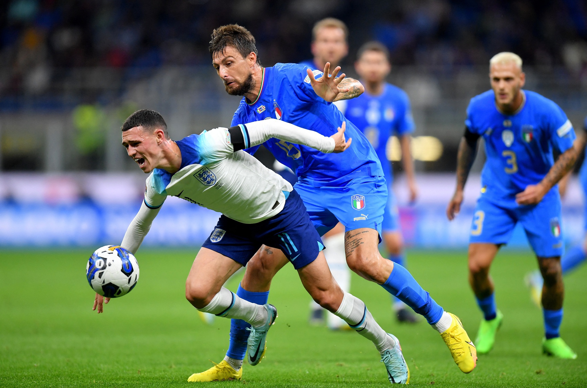 Thua sốc trên đất Ý, tuyển Anh rớt hạng Nations League - Ảnh 2.