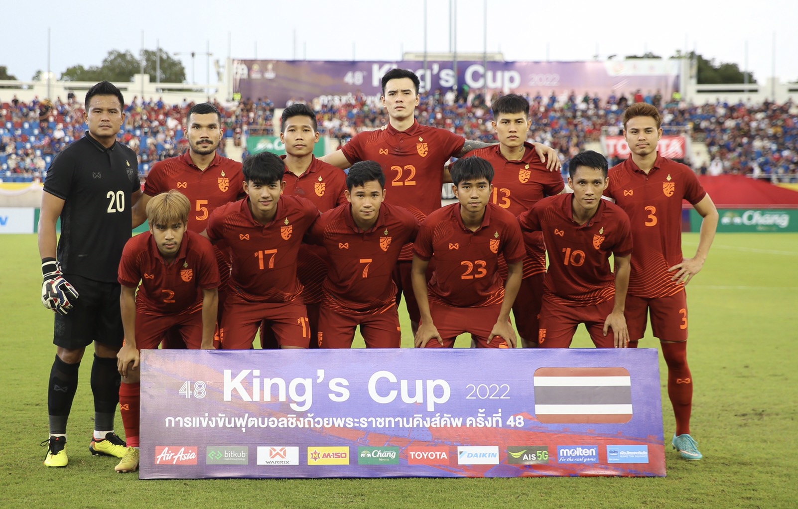 Tuyển Thái Lan "chuộc lỗi", giành hạng ba King's Cup 2022