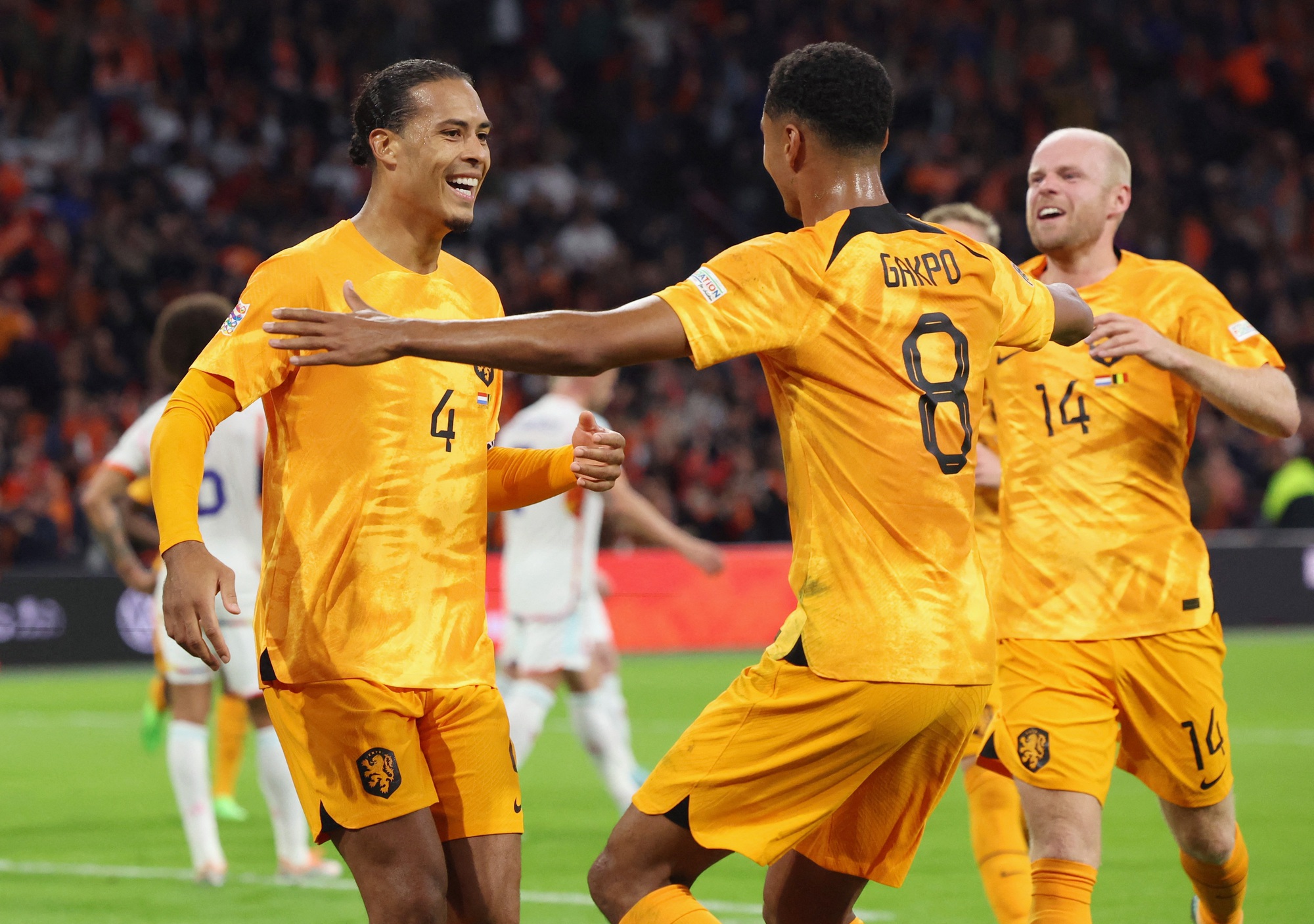 Người hùng Van Dijk trao vé bán kết Nations League cho Hà Lan - Ảnh 3.