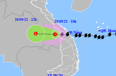 Bão số 4 suy yếu thành áp thấp nhiệt đới, mưa to ở Bắc Bộ và Bắc Trung Bộ - Ảnh 1.