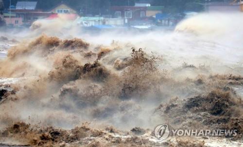 Vừa rời Hàn Quốc, siêu bão Hinnamnor quật ngược lại Nhật Bản - Ảnh 3.