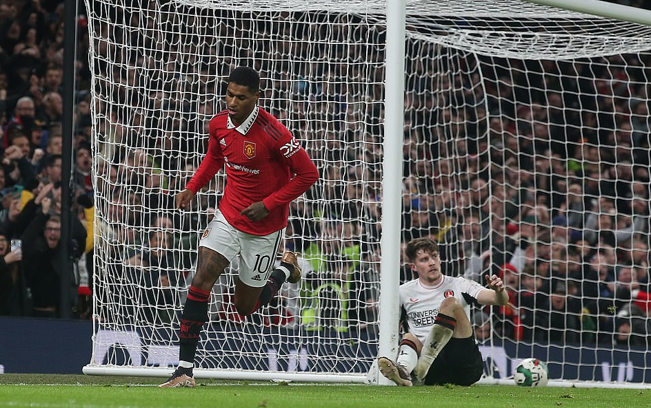 Rashford bùng nổ cú đúp, Man United đoạt vé bán kết League Cup - Ảnh 5.