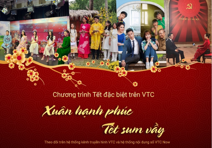 Đài truyền hình VTC phát sóng chương trình Tết có thời lượng kỷ lục lên tới 90 giờ