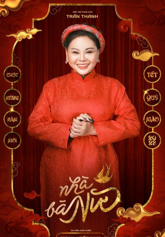 Dàn sao Việt rạng ngời với áo dài Tết  - Ảnh 14.