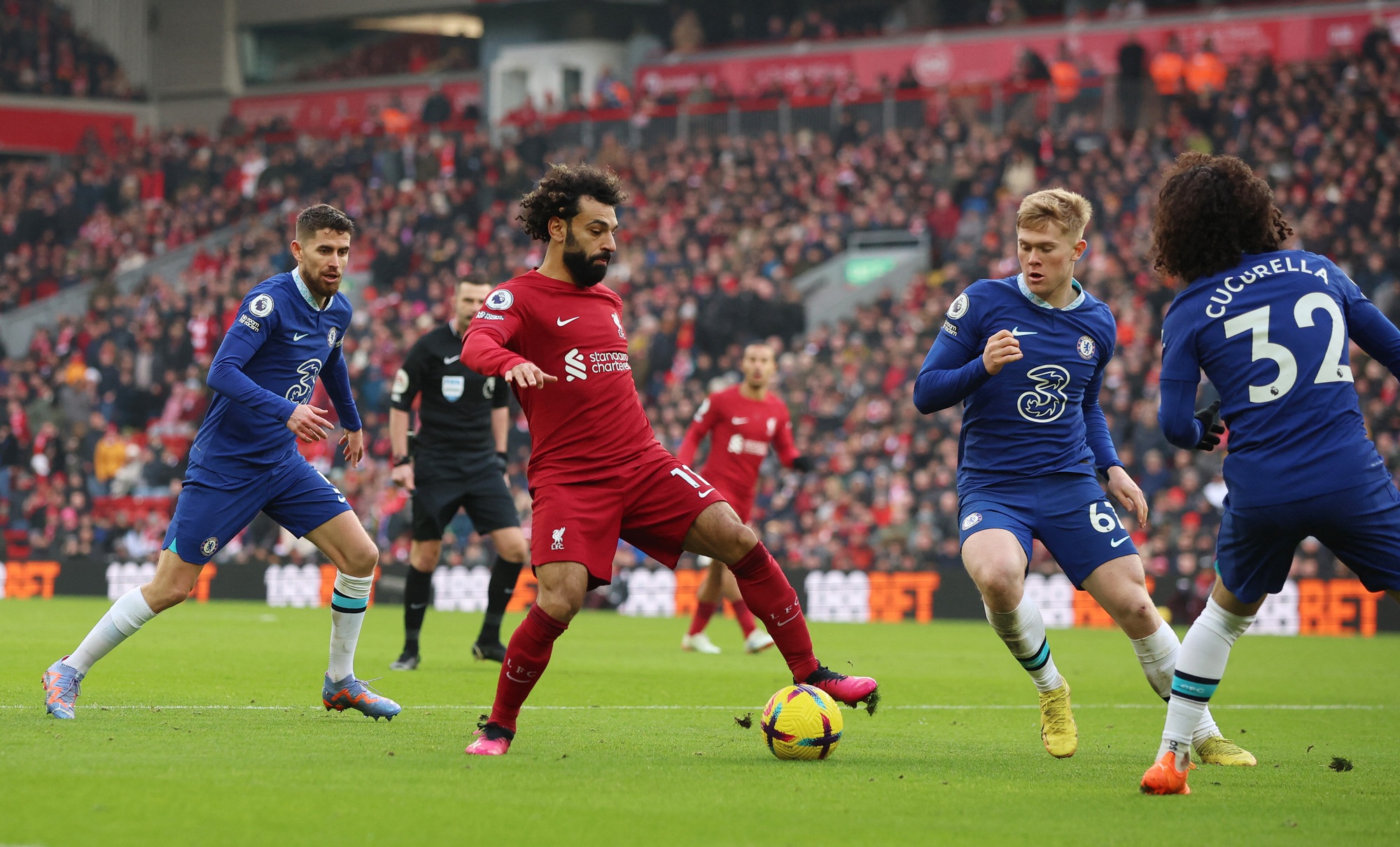 Bất phân thắng bại, Liverpool bị Chelsea níu chân ở Anfield - Ảnh 4.