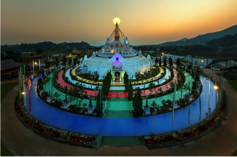 Đức Gyalwang Drukpa chủ trì Đại pháp hội cầu an tại Đại bảo tháp Mandala Tây Thiên - Ảnh 1.