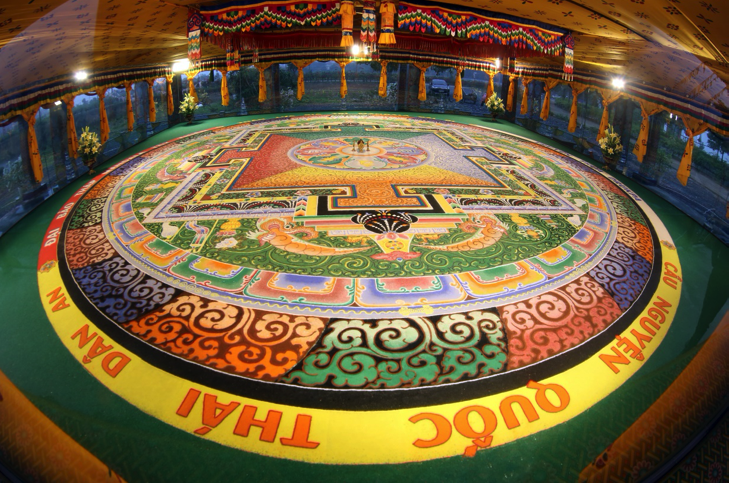 Đức Gyalwang Drukpa chủ trì Đại pháp hội cầu an tại Đại bảo tháp Mandala Tây Thiên - Ảnh 3.
