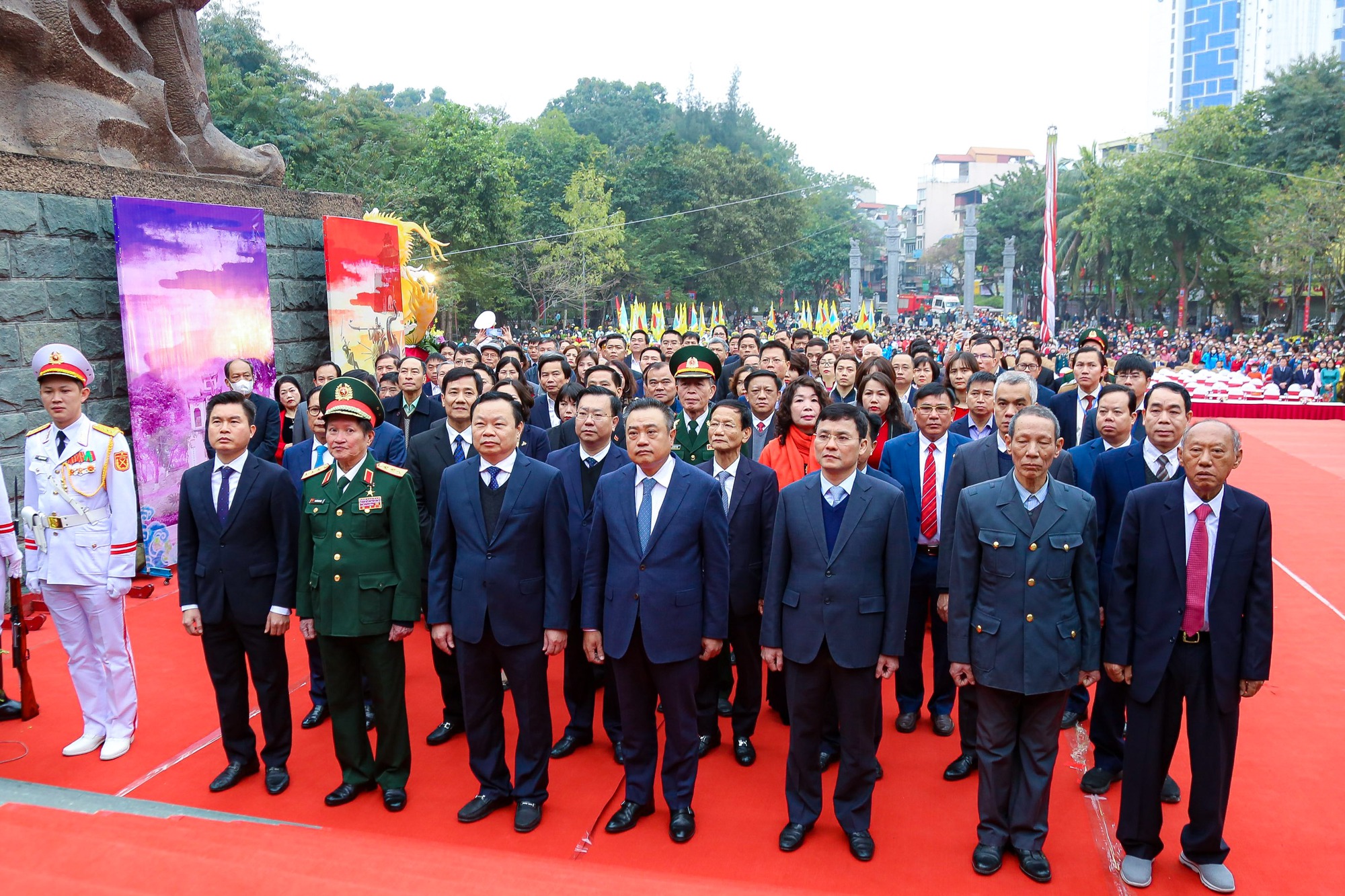 Tưng bừng khai hội gò Đống Đa kỷ niệm 234 năm Chiến thắng Ngọc Hồi - Đống Đa - Ảnh 5.