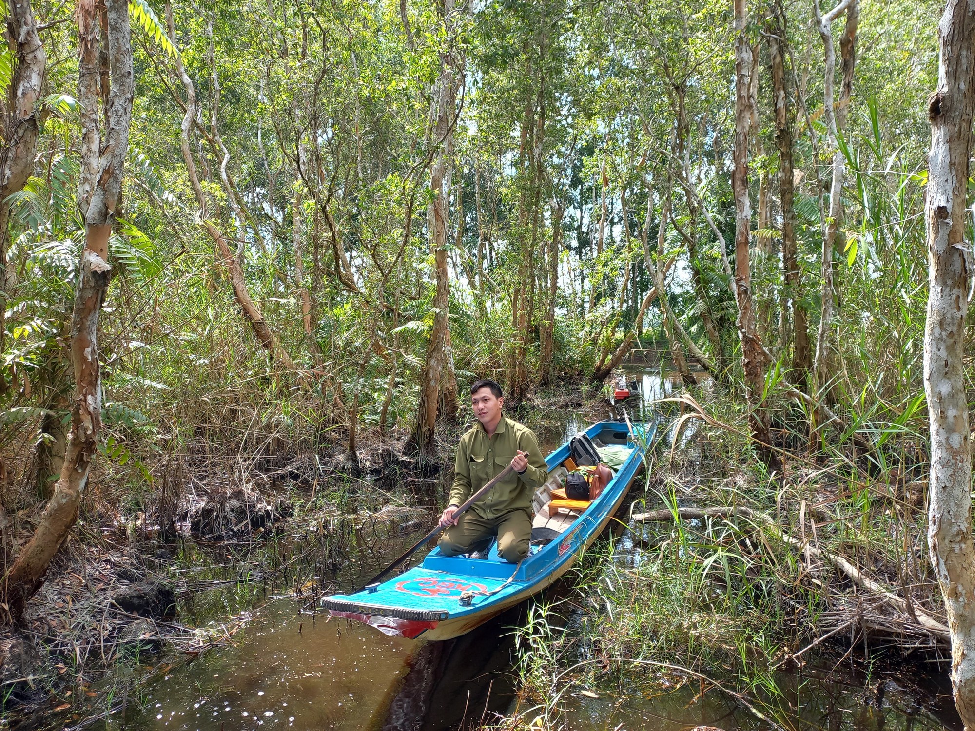 CLIP: Trải nghiệm đáng nhớ tại rừng U Minh Hạ vào những ngày Xuân - Ảnh 3.