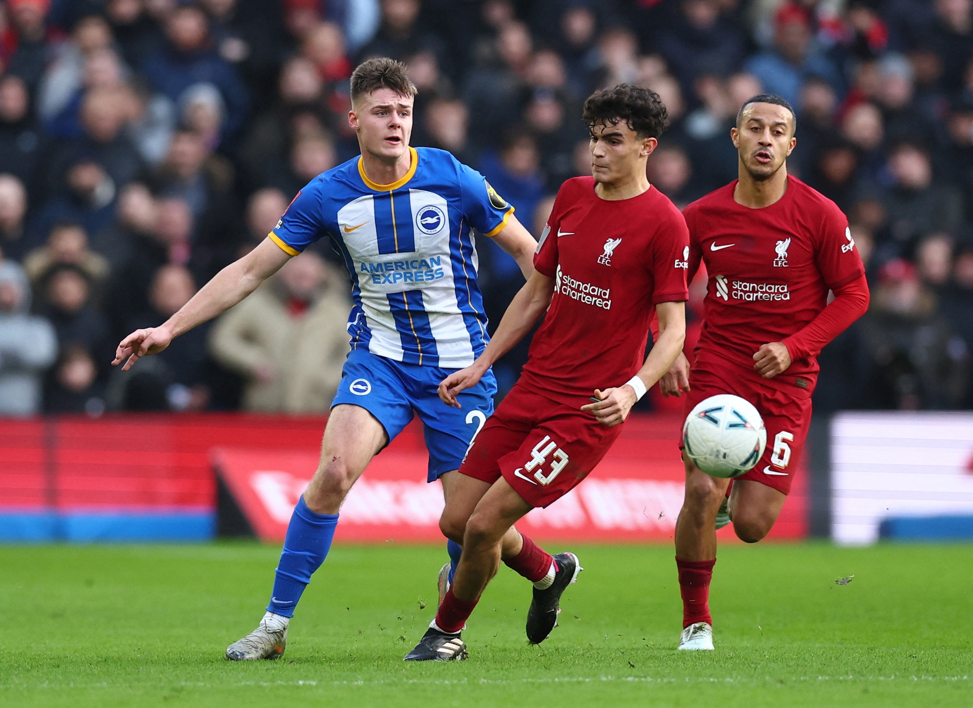 Sao Nhật Bản tỏa sáng, Brighton biến Liverpool thành cựu vương FA Cup - Ảnh 2.