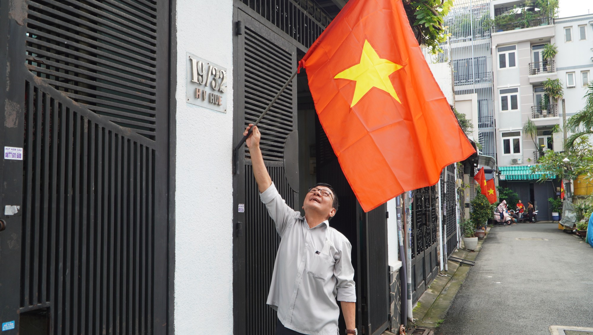 Đường vào 10 di tích lịch sử và địa chỉ đỏ của quận Phú Nhuận sẽ rợp bóng cờ Tổ quốc - Ảnh 8.