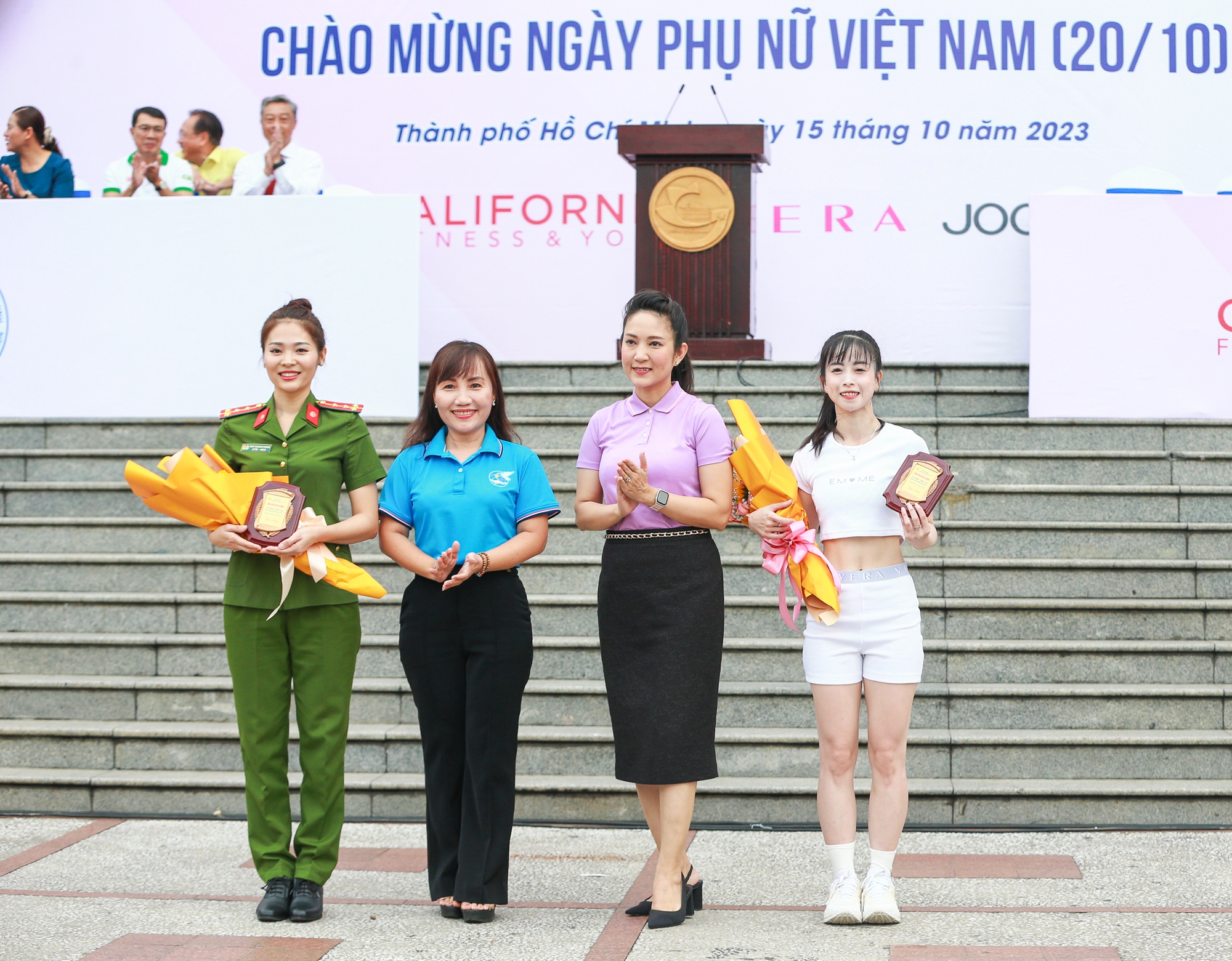 TP HCM tổ chức buổi đồng diễn Aerobic quy mô lớn chào mừng ngày Phụ nữ Việt Nam - Ảnh 2.