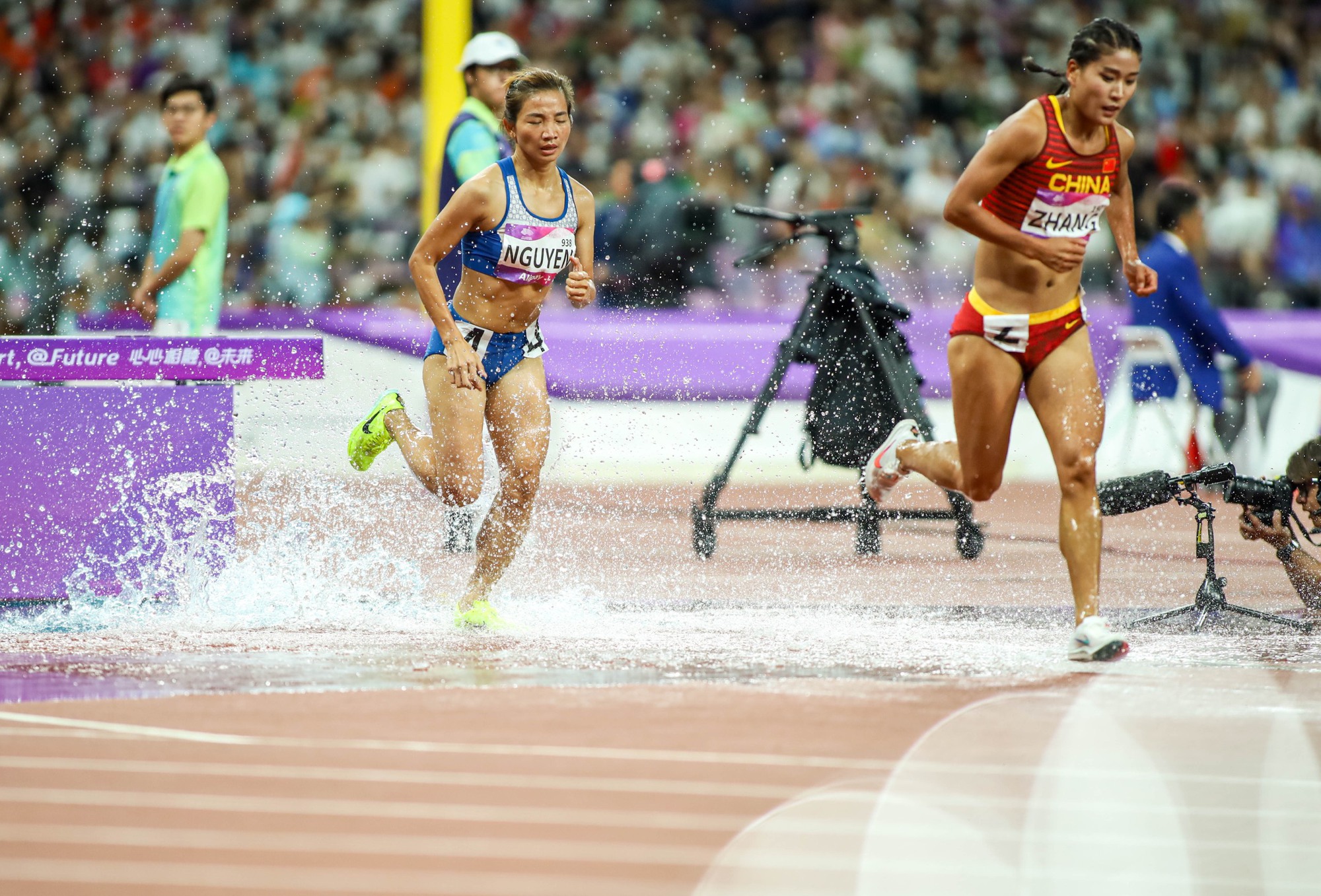 ASIAD 19 ngày 2-10: Nhà vô địch nhảy xa Bùi Thị Thu Thảo mất ngôi - Ảnh 6.