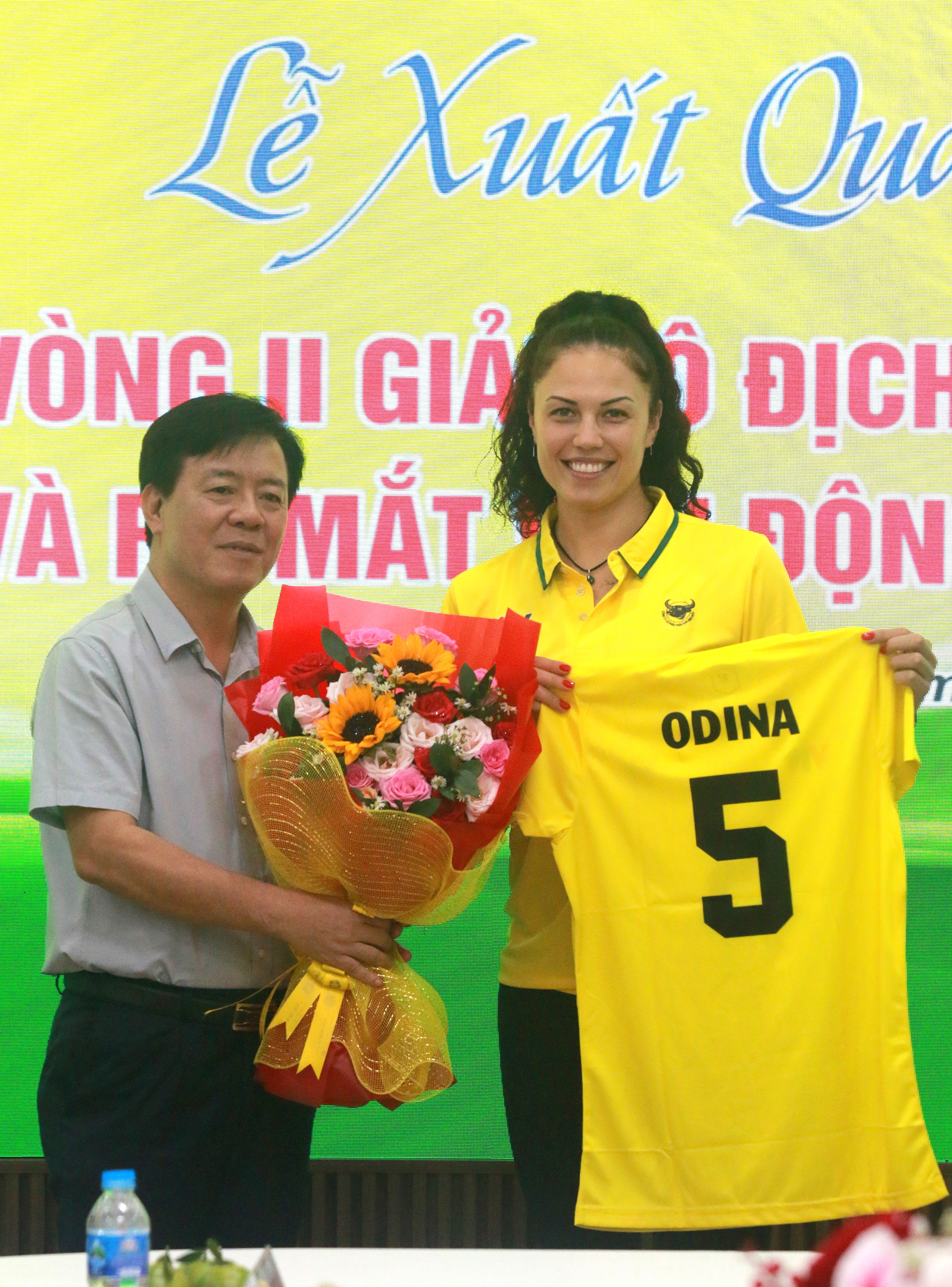 VTV Bình Điền Long An xuất quân tham dự vòng 2 Giải Bóng chuyền vô địch quốc gia 2023 - Ảnh 3.