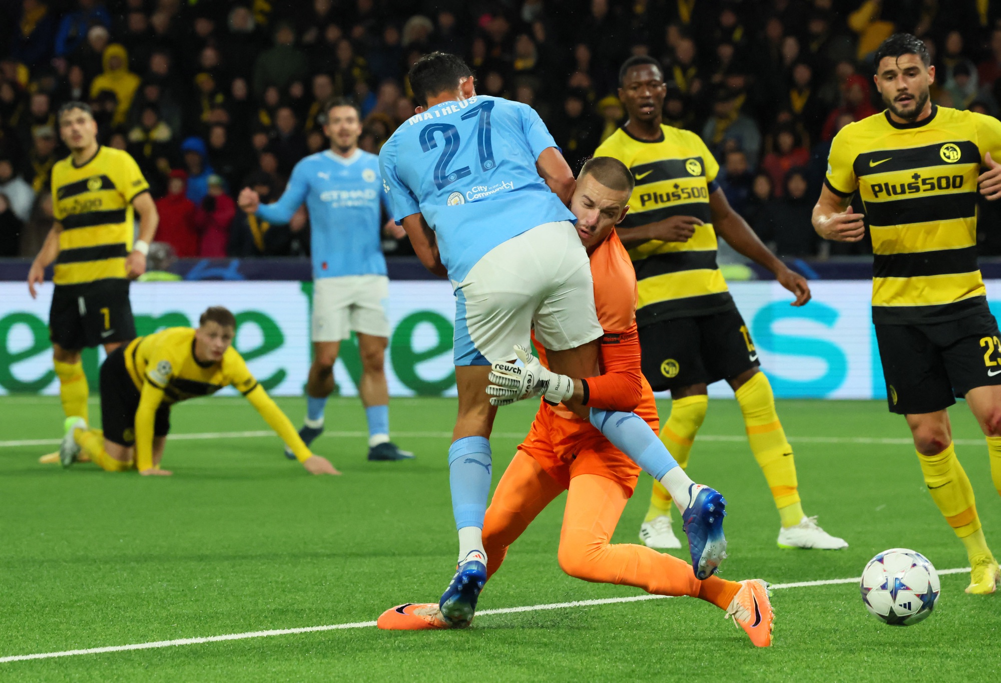 Haaland lập công, Man City thắng tưng bừng chủ nhà Young Boys - Ảnh 1.