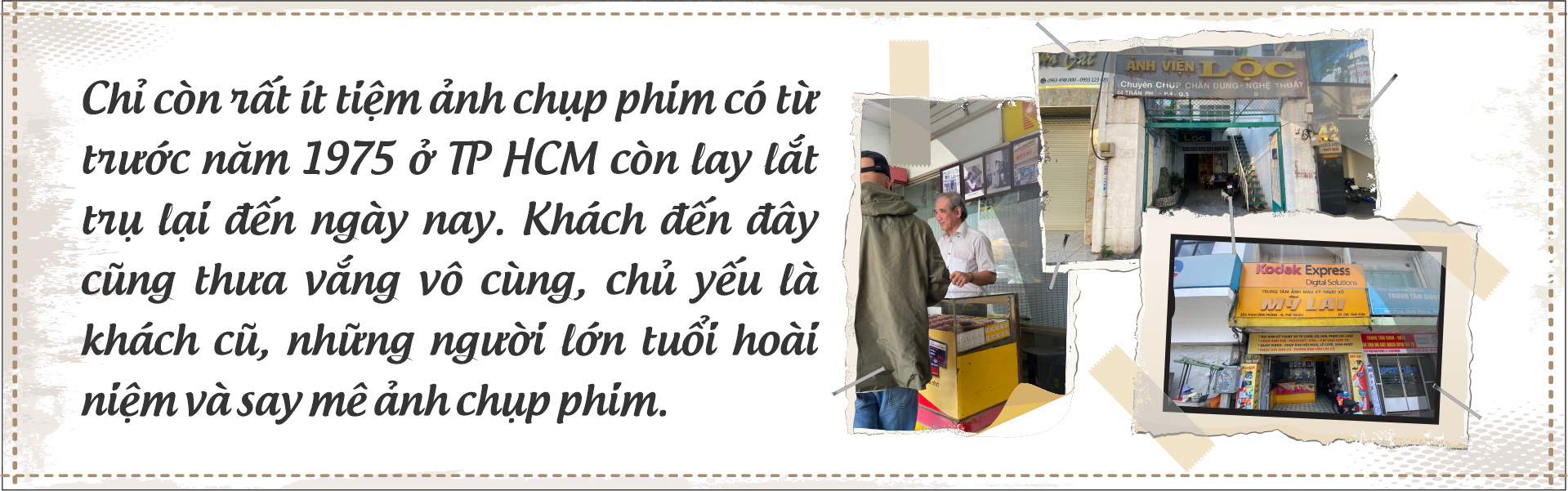 Những thợ chụp ảnh phim vang bóng một thời - Ảnh 1.