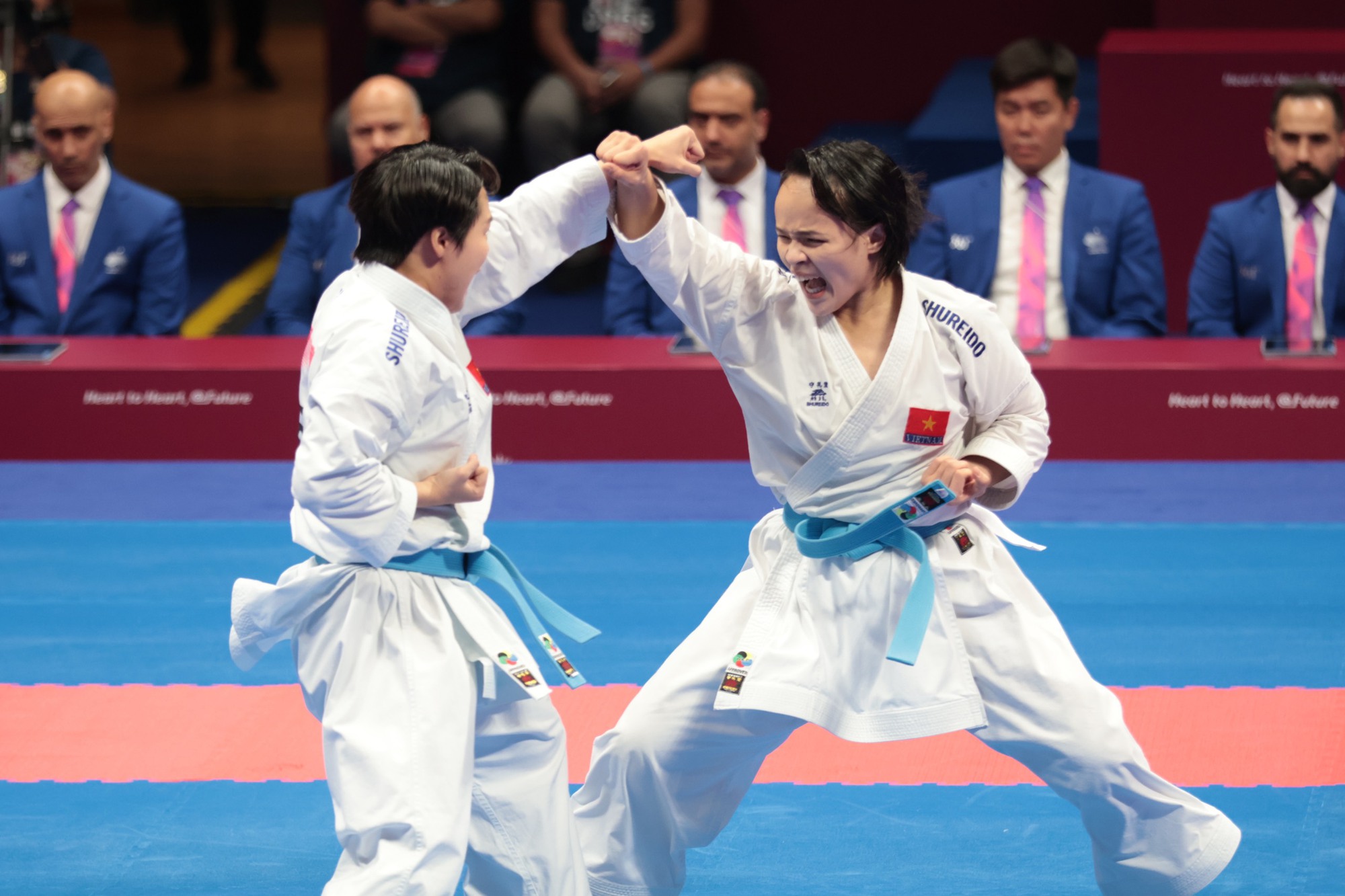 ASIAD 19 ngày 6-10: Cô gái vàng karate không thể giành vàng  - Ảnh 6.