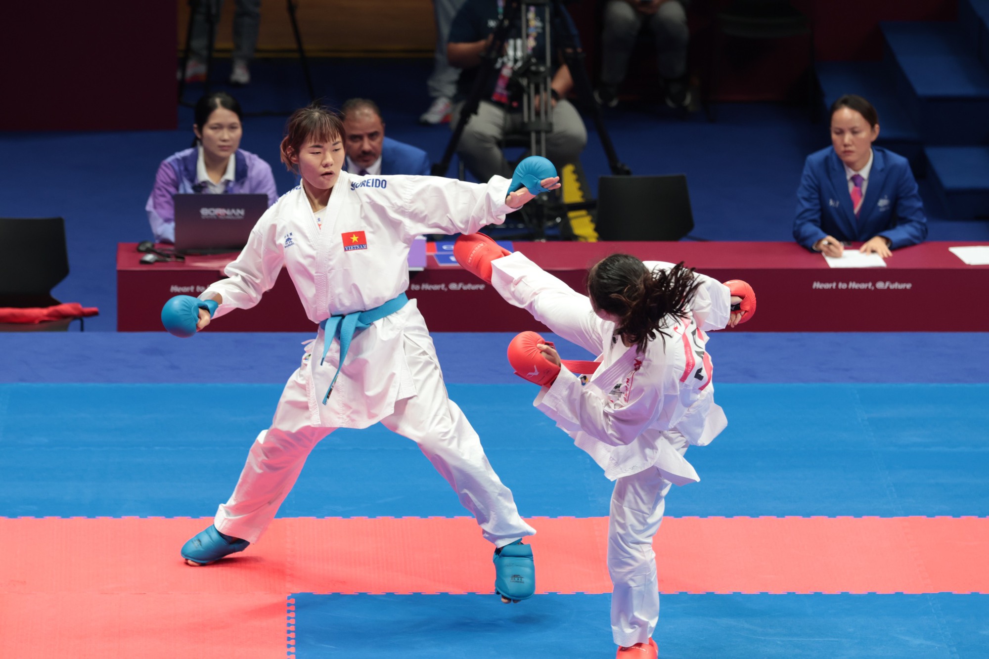 ASIAD 19 ngày 6-10: Cô gái vàng karate không thể giành vàng  - Ảnh 16.