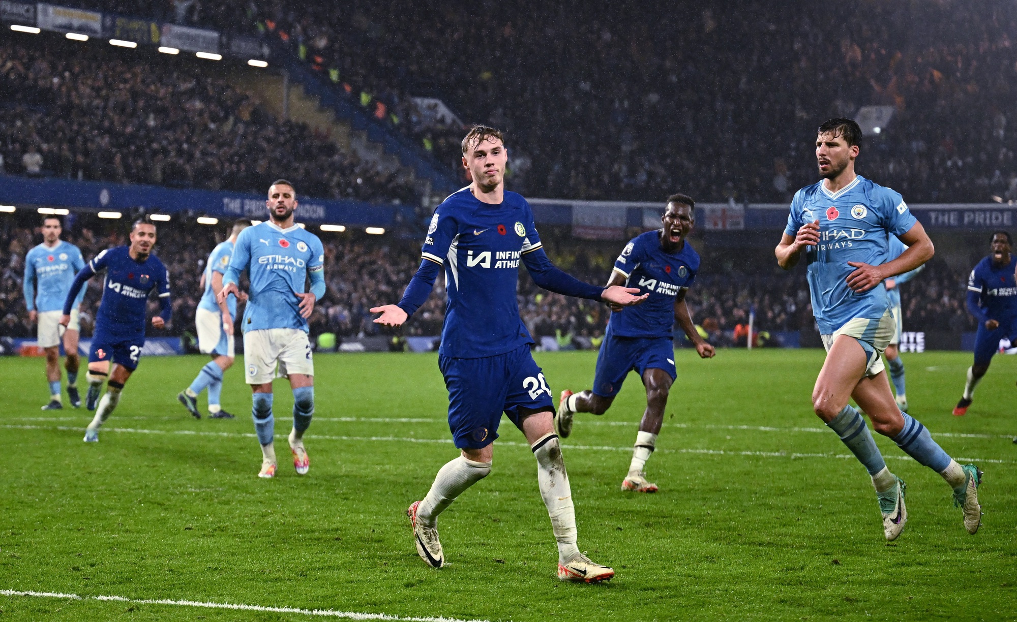 Rượt đuổi nghẹt thở, Chelsea chia điểm trận cầu 8 bàn với Man City - Ảnh 12.
