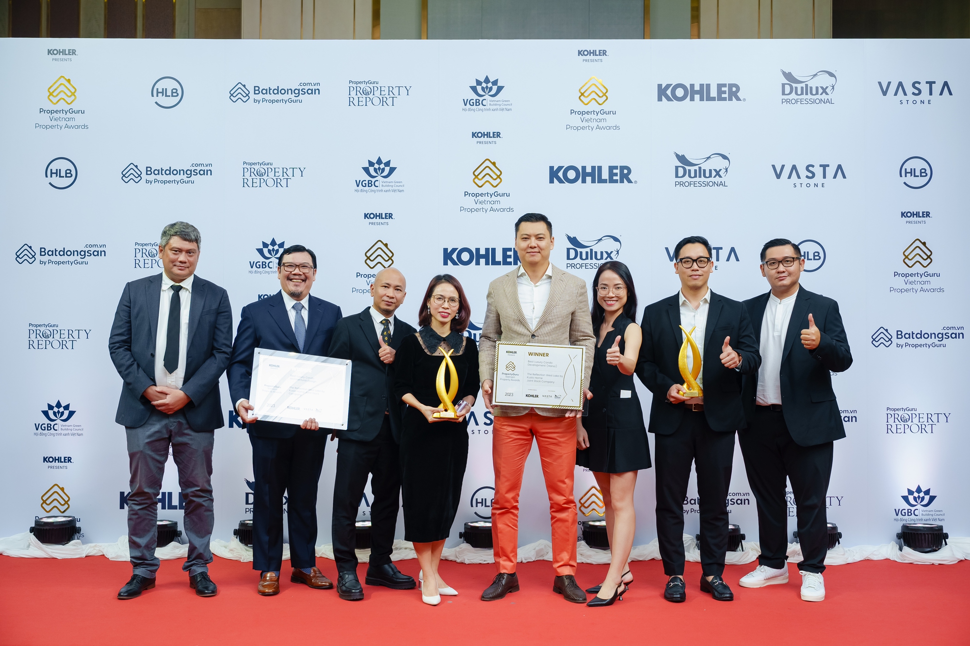 Cú đúp giải thưởng của Kusto Home tại Vietnam Property Awards 2023