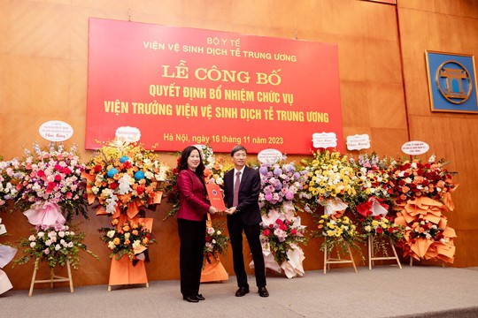 GS Phan Trọng Lân làm Viện trưởng Viện Vệ sinh dịch tễ Trung ương - Ảnh 1.