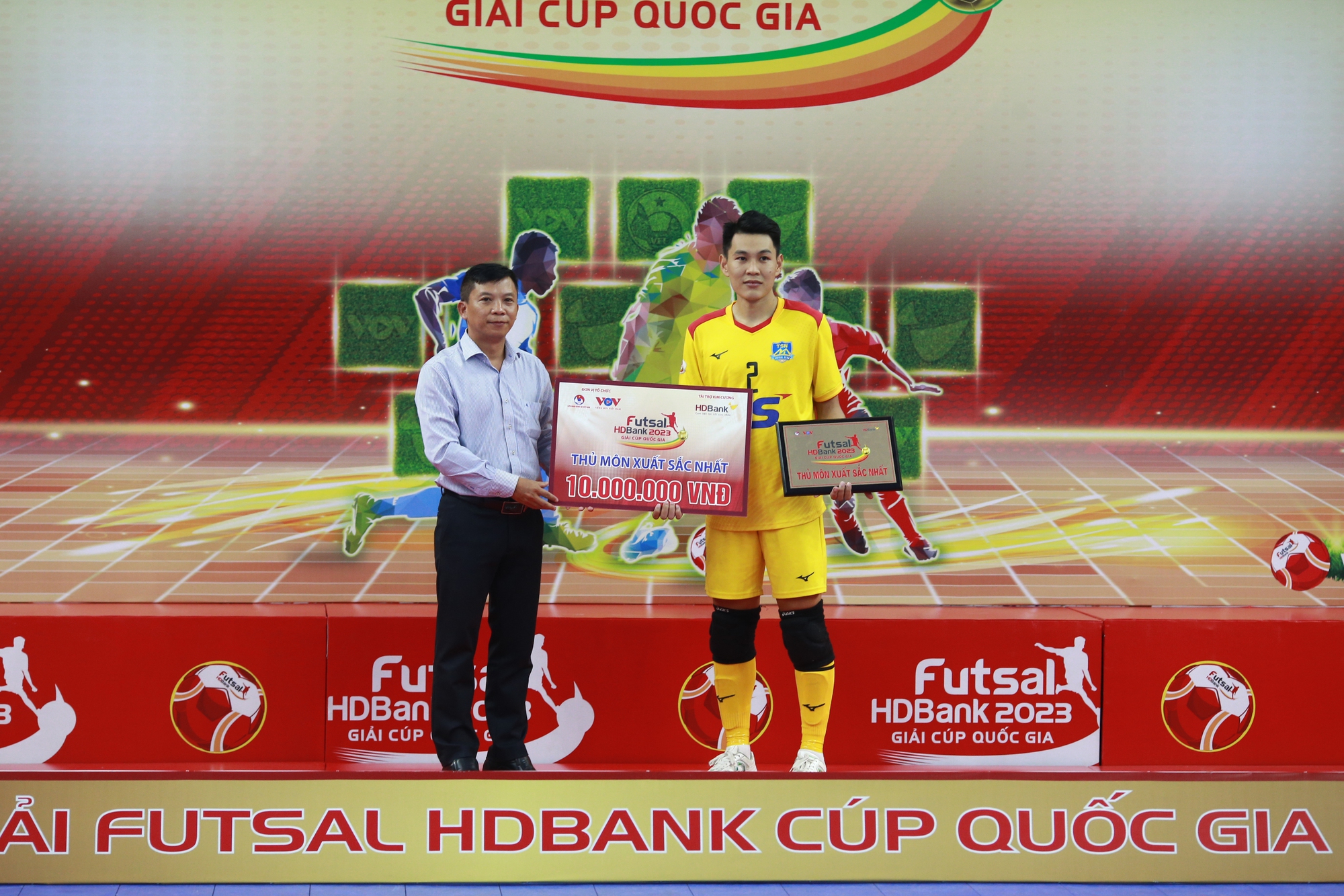 Futsal Cúp quốc gia 2023: Thái Sơn Nam vô địch, hoàn tất cú đúp danh hiệu - Ảnh 9.
