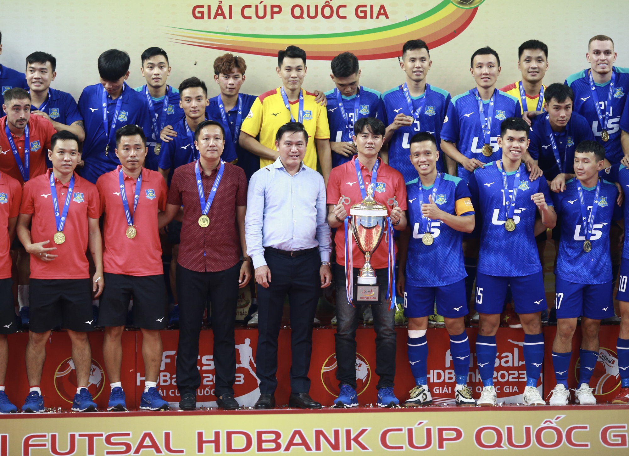 Futsal Cúp quốc gia 2023: Thái Sơn Nam vô địch, hoàn tất cú đúp danh hiệu