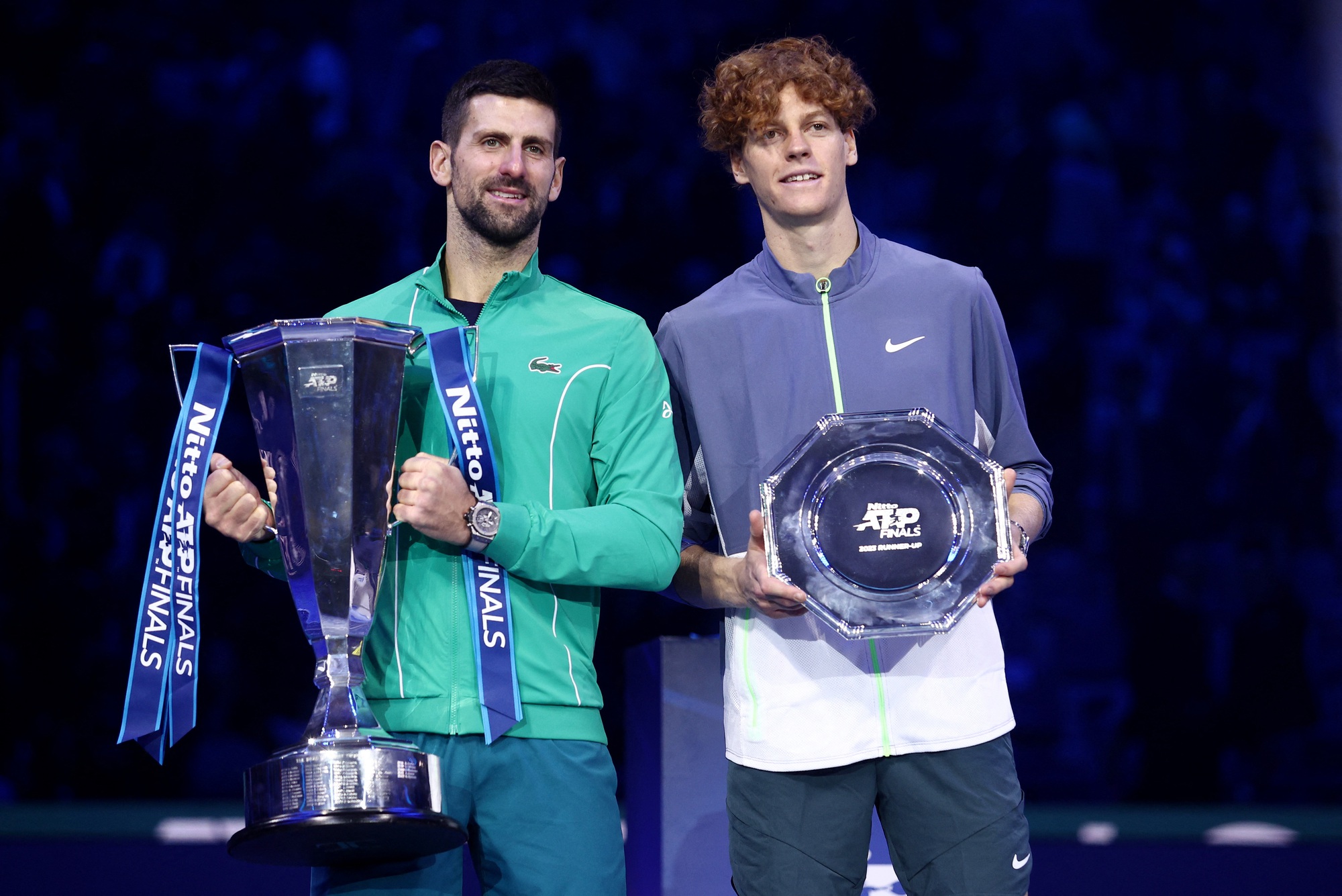 Thắng Sinner, Djokovic lần thứ 7 đăng quang ATP Final cùng số tiền thưởng khổng lồ - Ảnh 1.