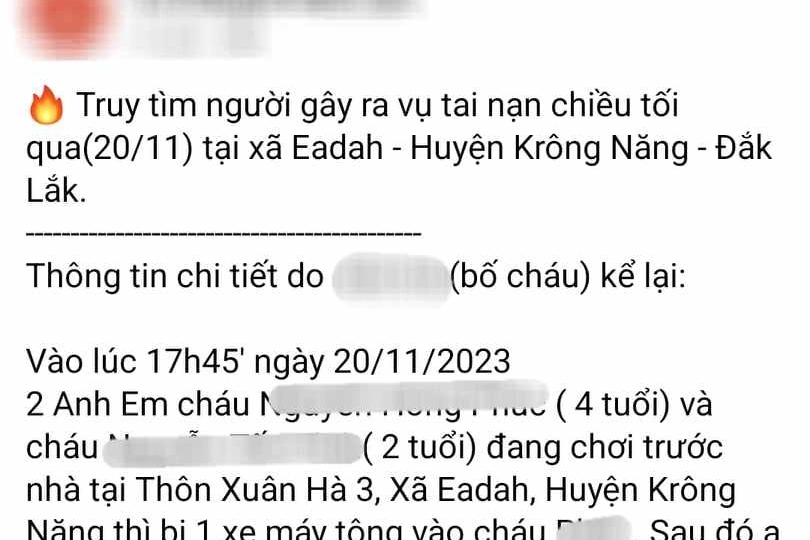 Xác minh thông tin gây tai nạn rồi vứt bé 2 tuổi vào bụi rậm - Ảnh 2.